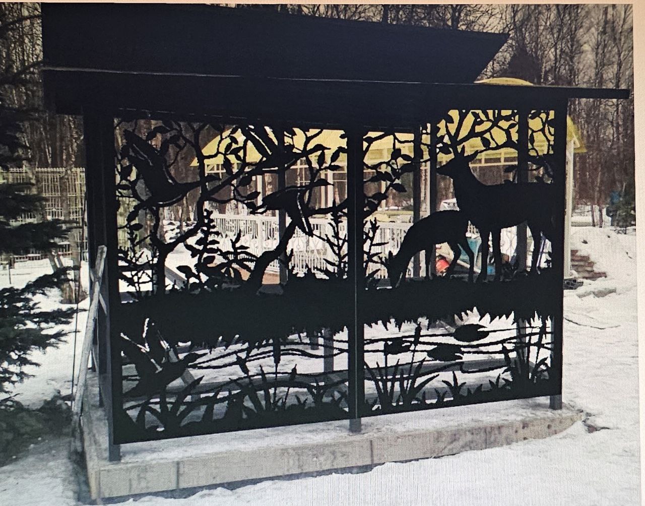 Мангальные беседки